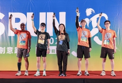 臺北城市創意路跑萬人齊聚凱道 帶來健康、活力與溫度 展現城市充滿創意的生命力