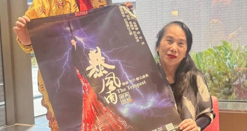 走進場域 讓藝術發聲 知名表演藝術家林秀偉攜手大鷹旅遊 開啟沉浸式文旅新想像 「暴風雨」北中南巡演壓軸12/27-28高雄 莎翁經典震撼南部市場