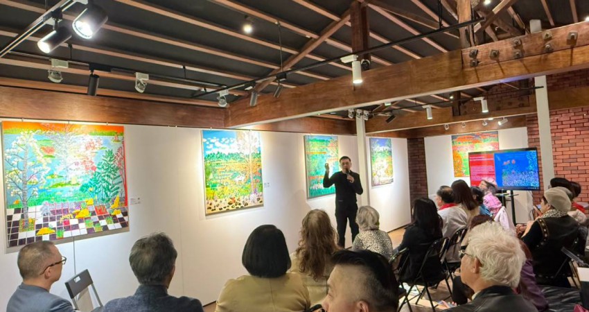 從專業積累走向繪畫語言  安庾心「想像地誌All is Imagined」於極美藝術畫廊展出