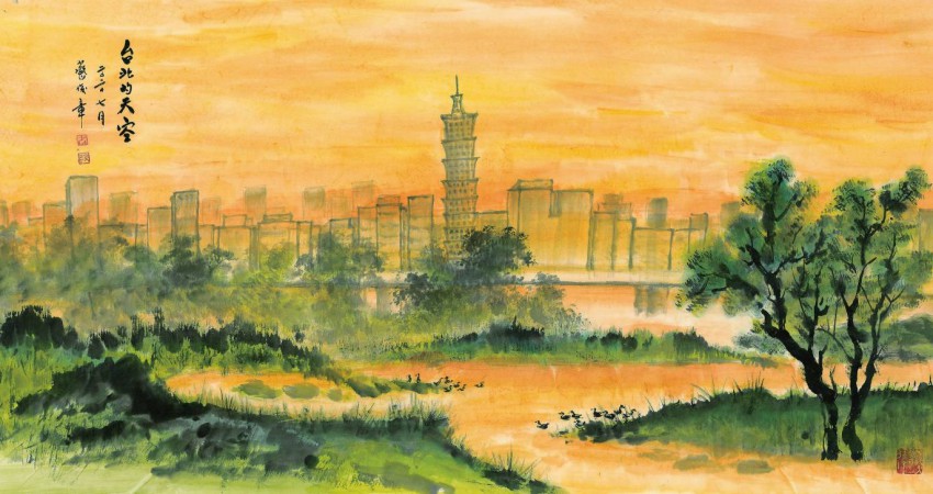 墨染青竹 手摘星辰：當藝術家蔡俊章的筆尖遇上攀岩名將霍諾德的指尖